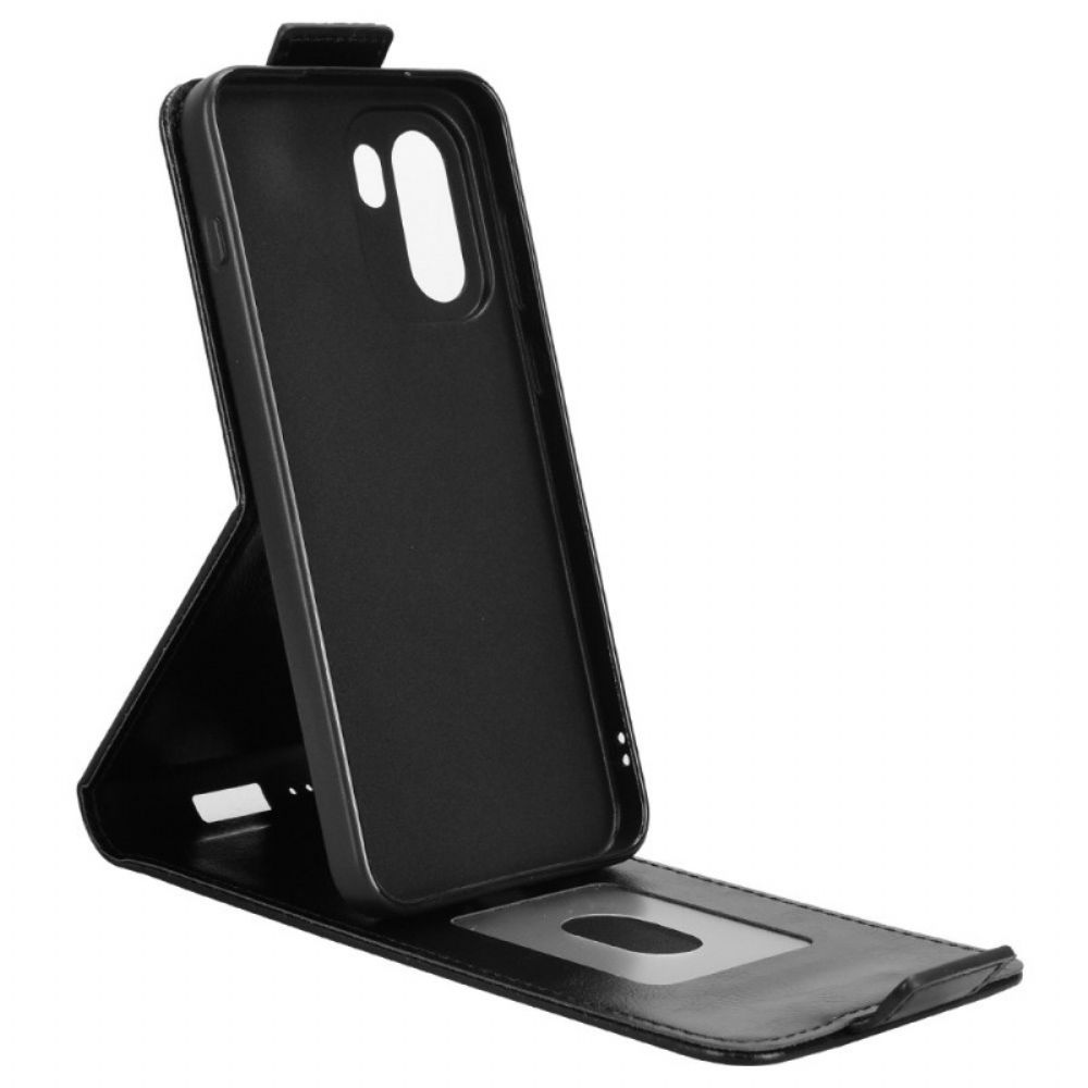 Leren Hoesje Oneplus 15r Magnetische Verticale Klep Bescherming Hoesje