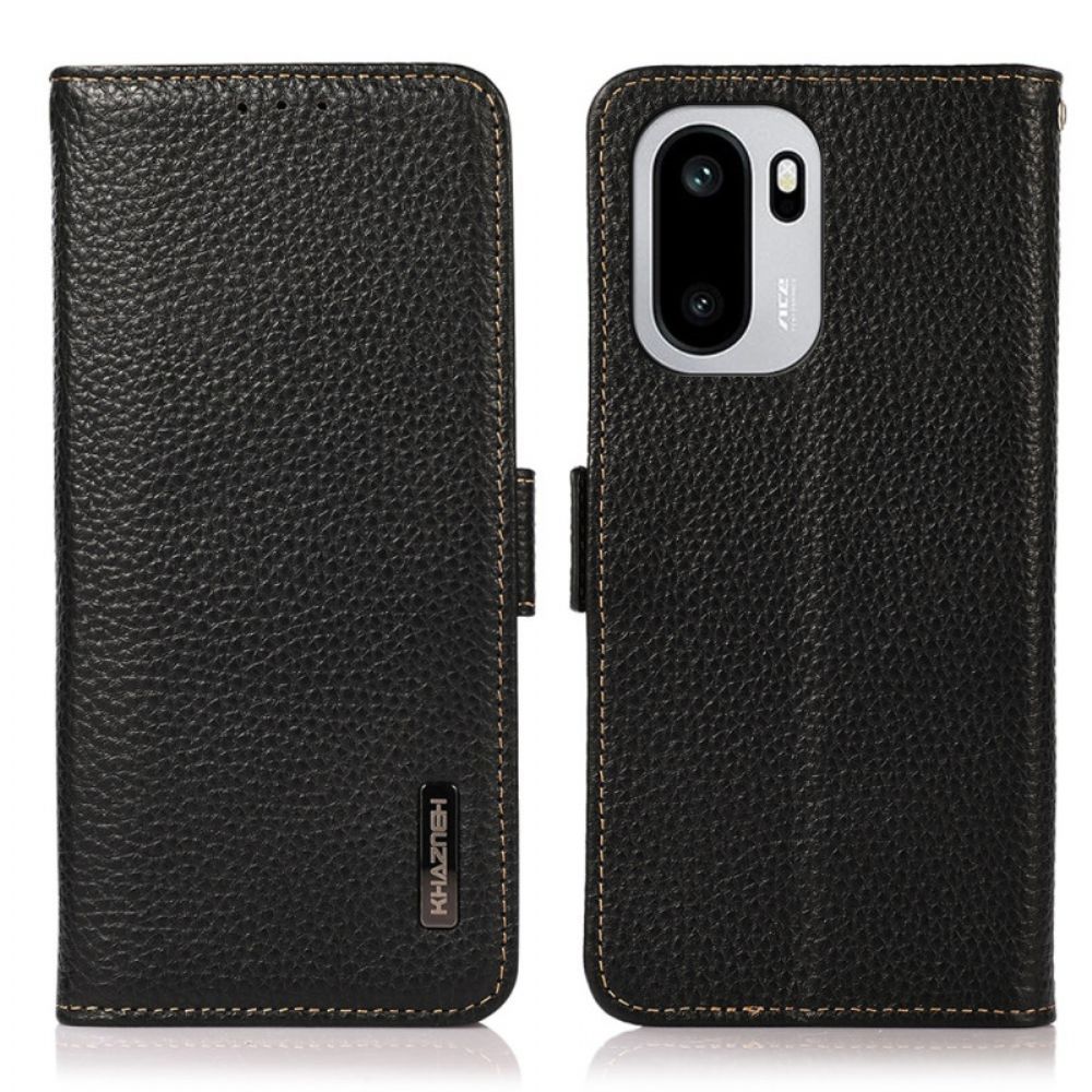 Leren Hoesje Voor Oneplus 15r Rfid-bescherming Khazneh