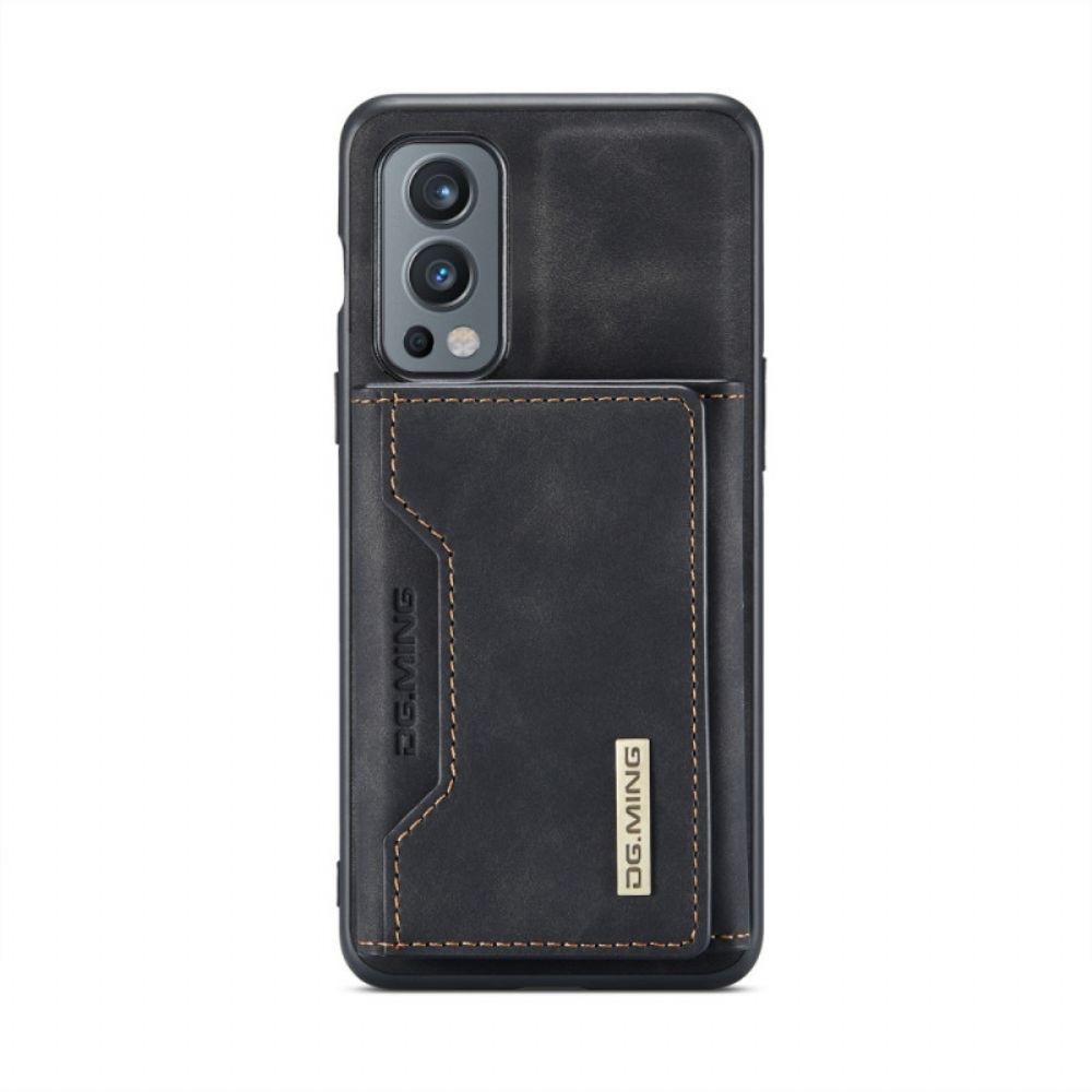 Hoesje voor OnePlus Nord 2 5G Afneembare Kaarthouder Dg.ming