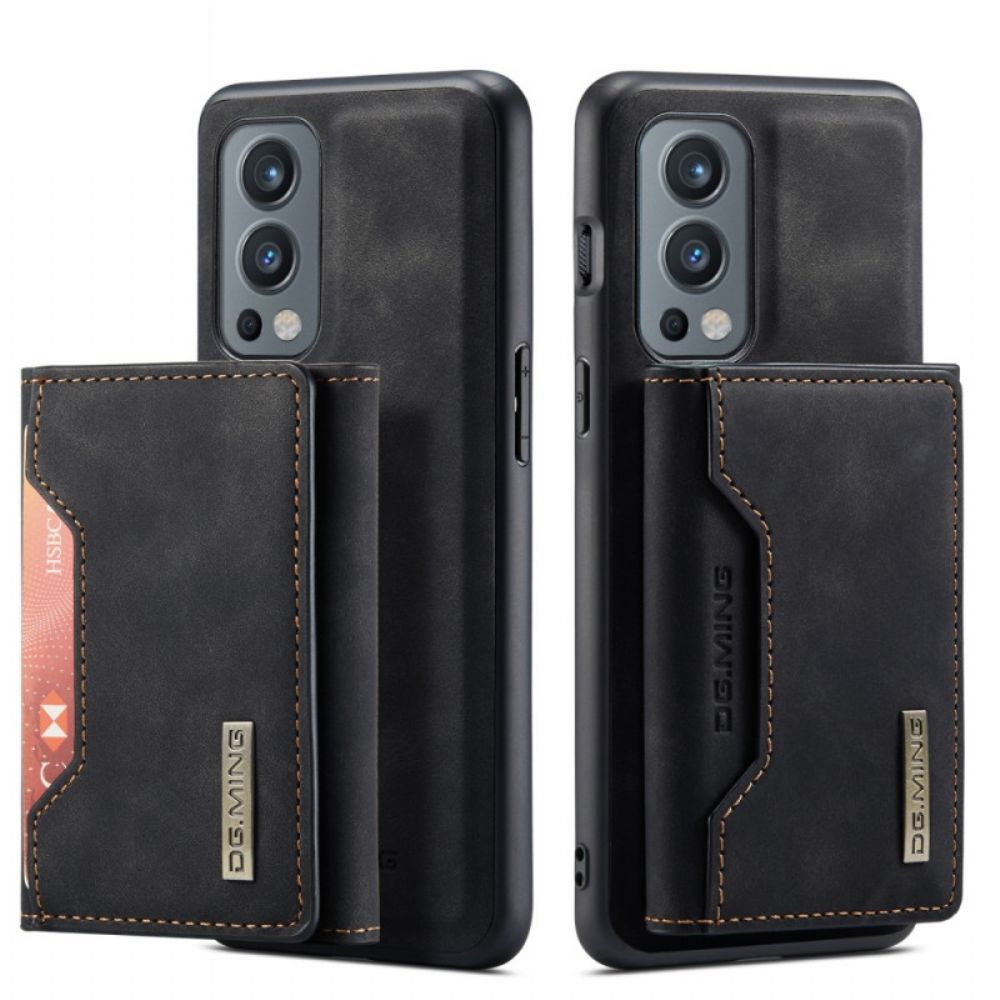 Hoesje voor OnePlus Nord 2 5G Afneembare Kaarthouder Dg.ming
