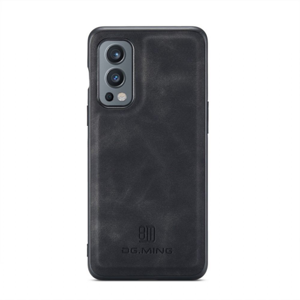 Hoesje voor OnePlus Nord 2 5G Afneembare Kaarthouder Dg.ming
