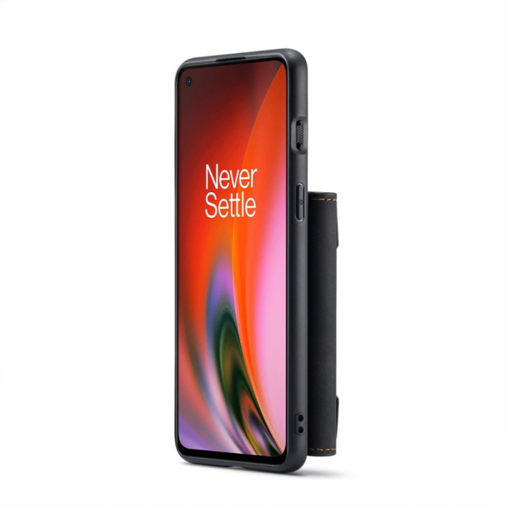 Hoesje voor OnePlus Nord 2 5G Afneembare Kaarthouder Dg.ming
