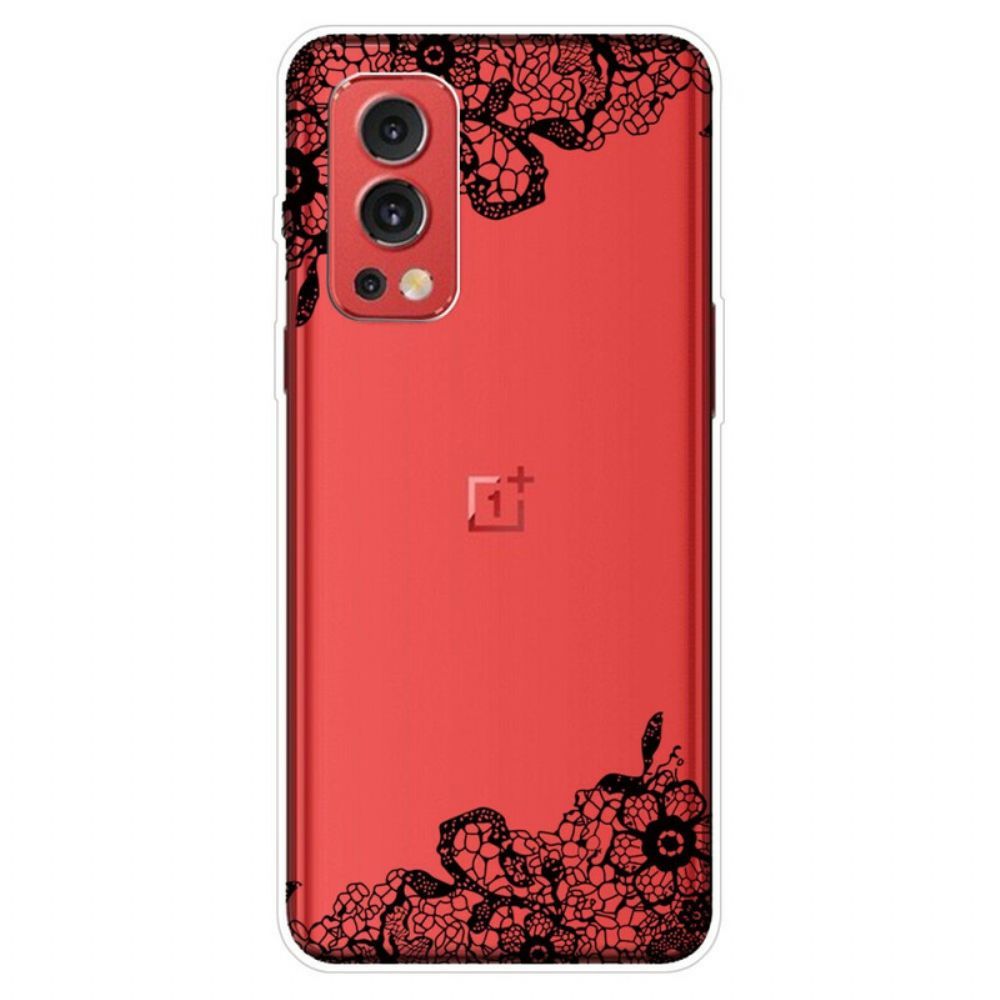Hoesje voor OnePlus Nord 2 5G Fijn Kant