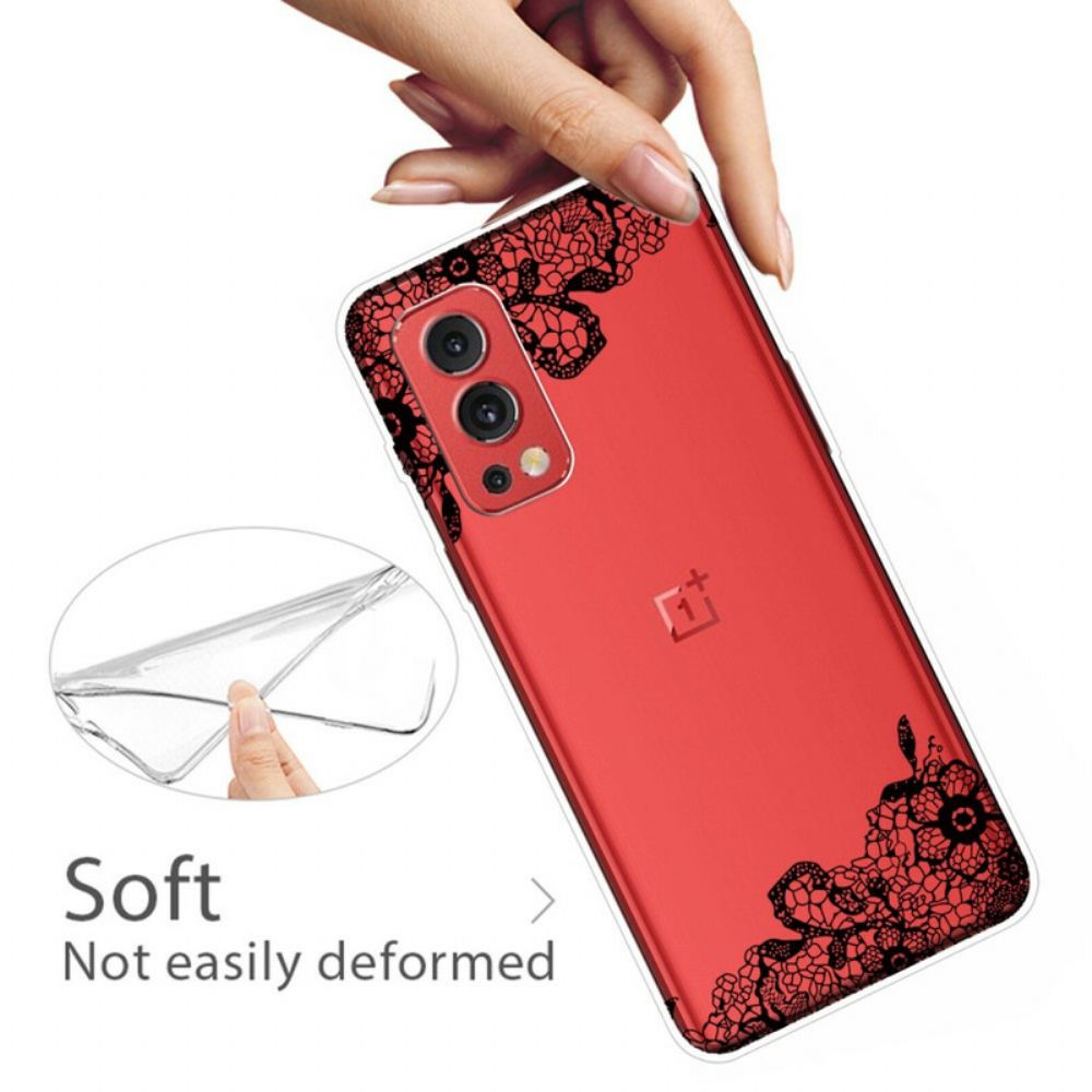 Hoesje voor OnePlus Nord 2 5G Fijn Kant