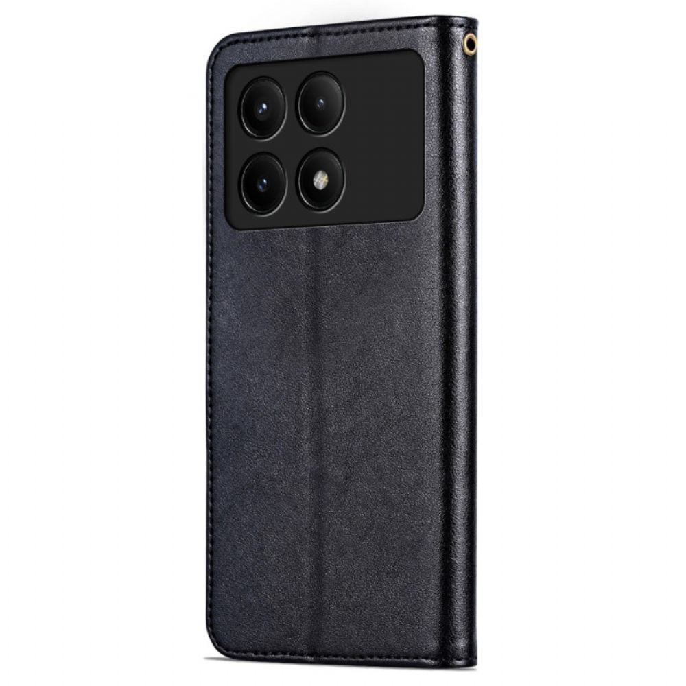 Flip Case Leren Poco X6 Pro 5g Azns