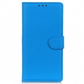 Leren Hoesje Poco X6 Pro 5g Traditioneel Kunstleer Bescherming Hoesje