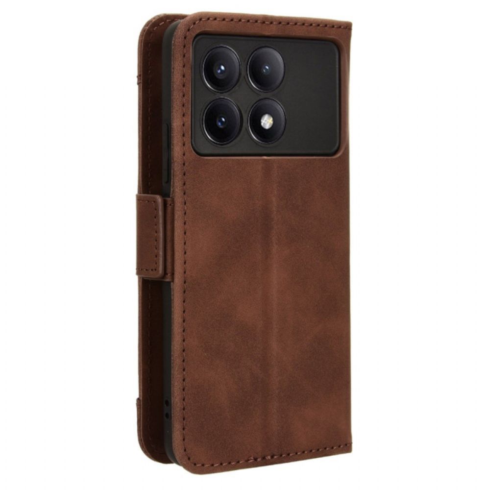 Leren Hoesje Voor Poco X6 Pro 5g Multikaart
