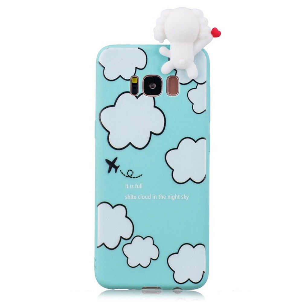 Hoesje voor Samsung Galaxy S8 3d Dieren Leuk