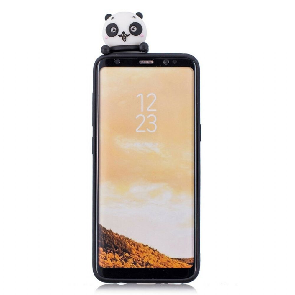 Hoesje voor Samsung Galaxy S8 3d Dieren Leuk