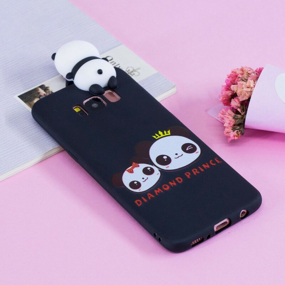 Hoesje voor Samsung Galaxy S8 3d Dieren Leuk