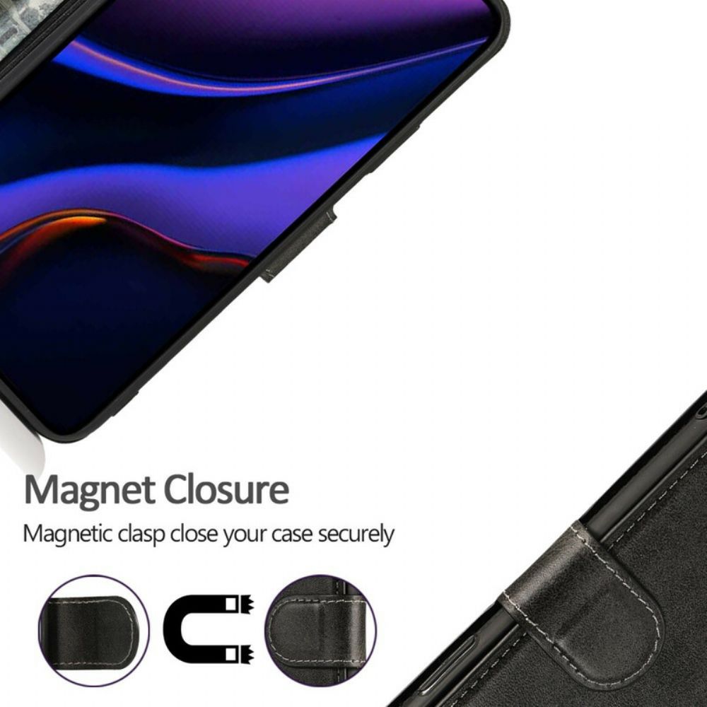 Folio-hoesje voor iPhone 11 Pro Portemonnee Leren Kunstleer Portemonnee