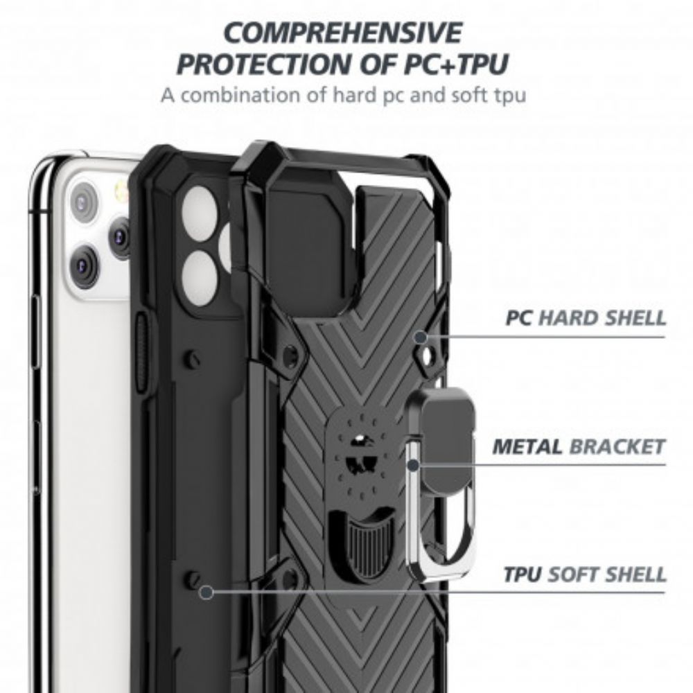 Hoesje voor iPhone 11 Pro Afneembare Ringsteun