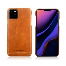 Hoesje voor iPhone 11 Pro Echt Pierre Cardin-leer