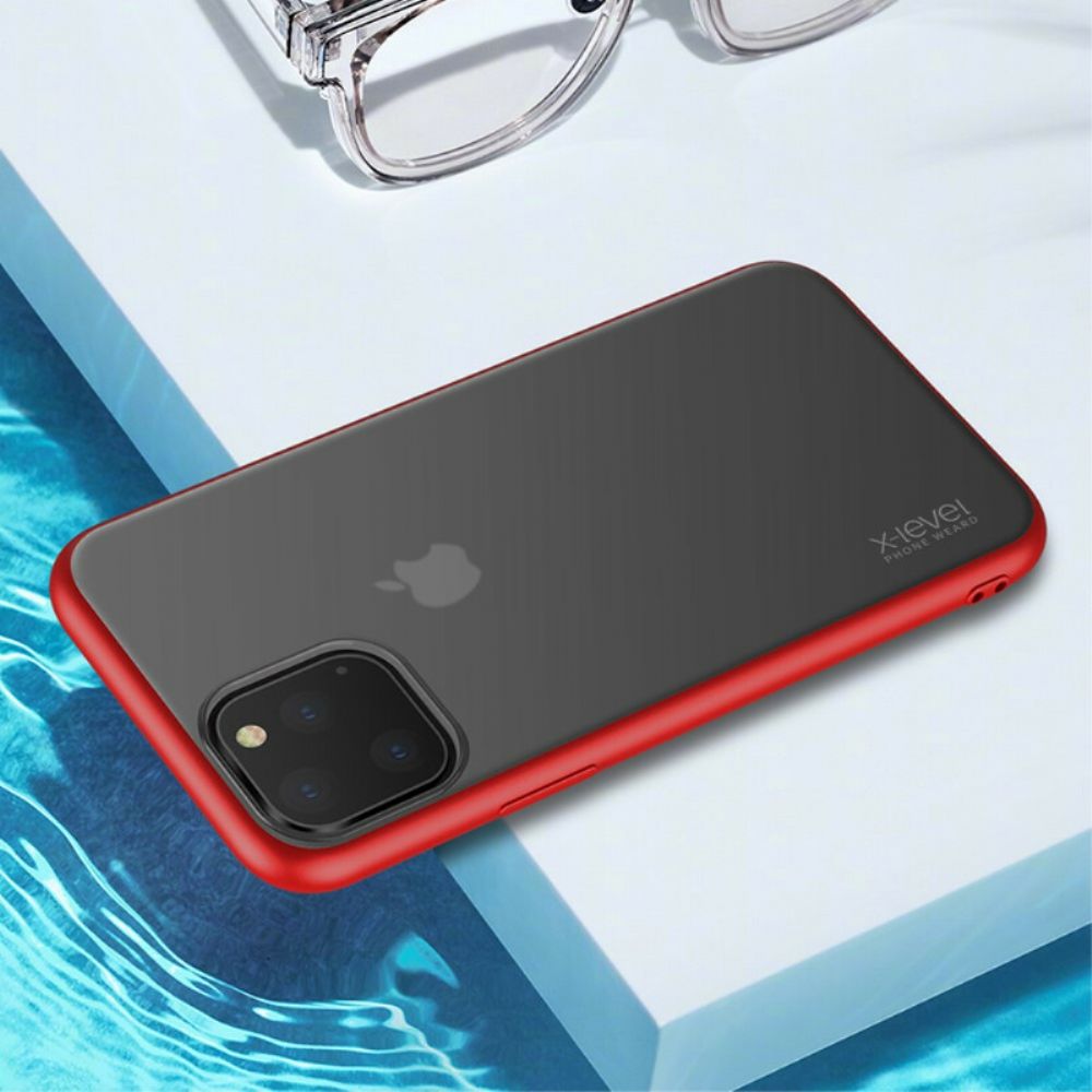 Hoesje voor iPhone 11 Pro X-level Mat