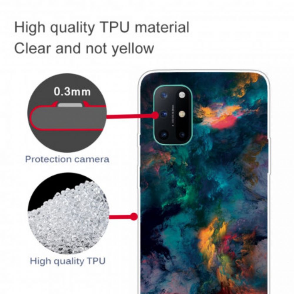 Hoesje voor OnePlus 8T Kleurrijke Wolken