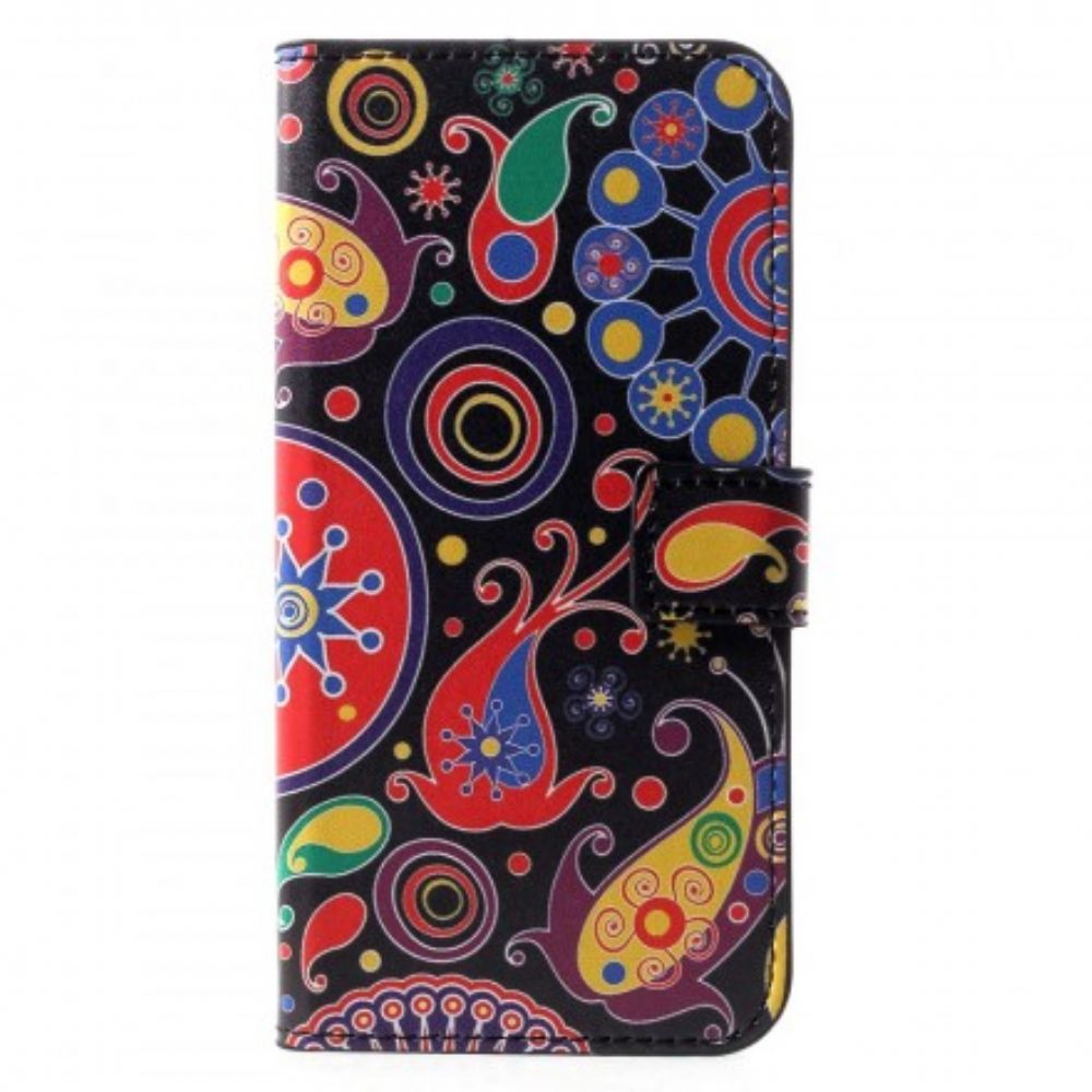 Folio-hoesje voor Huawei P30 Galaxy-ontwerp