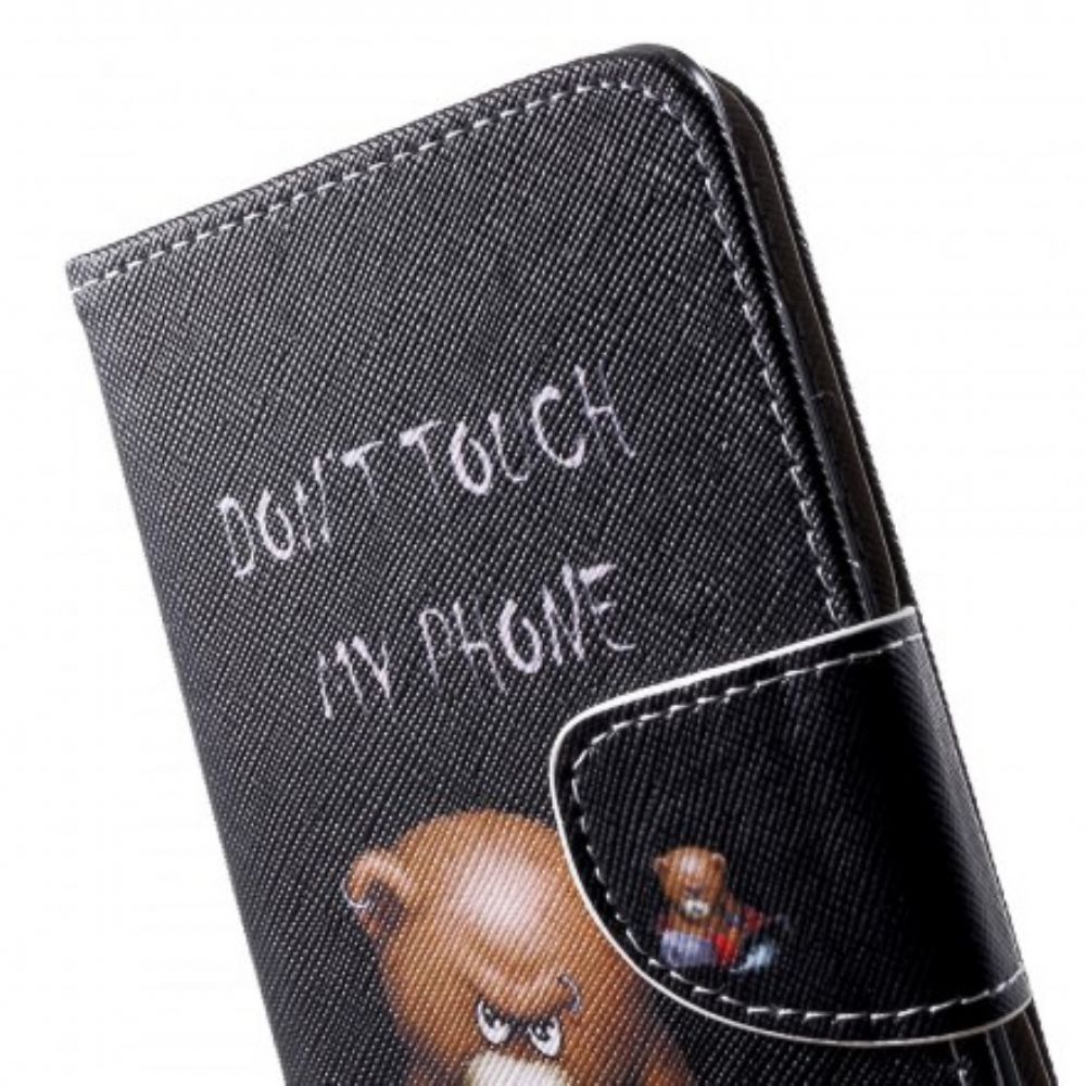 Folio-hoesje voor Huawei P30 Gevaarlijke Beer