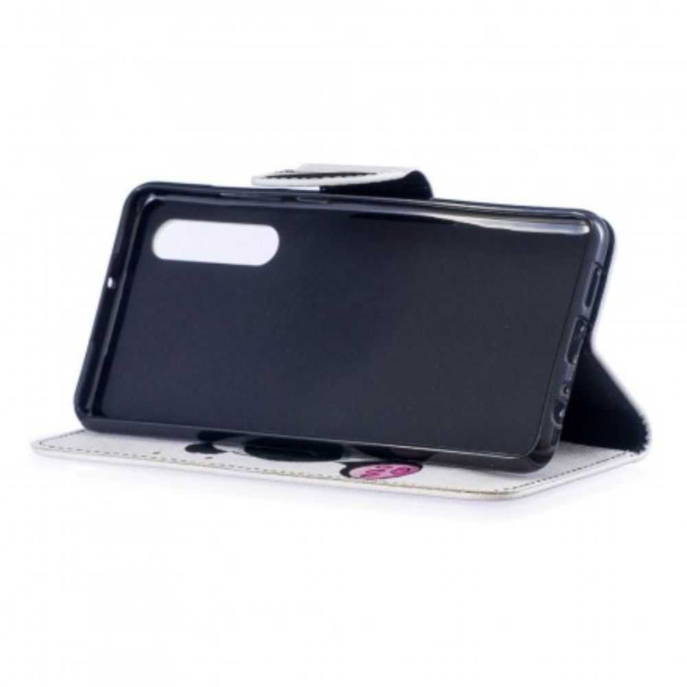 Folio-hoesje voor Huawei P30 Pandaplezier
