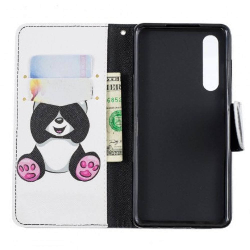 Folio-hoesje voor Huawei P30 Pandaplezier