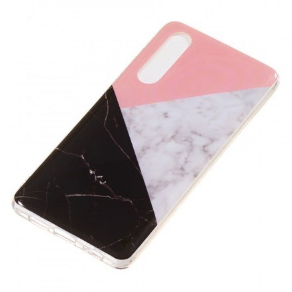 Hoesje voor Huawei P30 Geometrisch Marmer