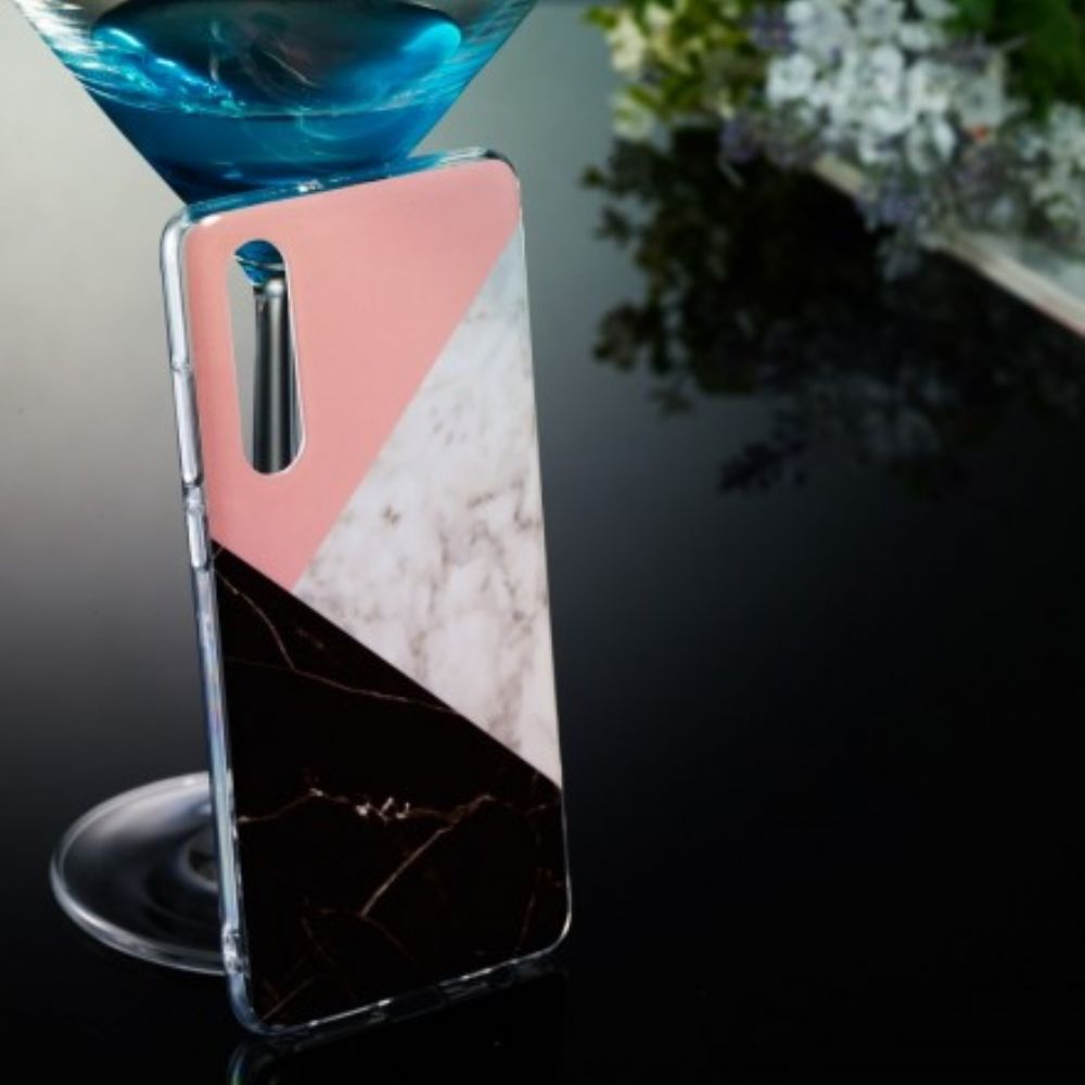 Hoesje voor Huawei P30 Geometrisch Marmer