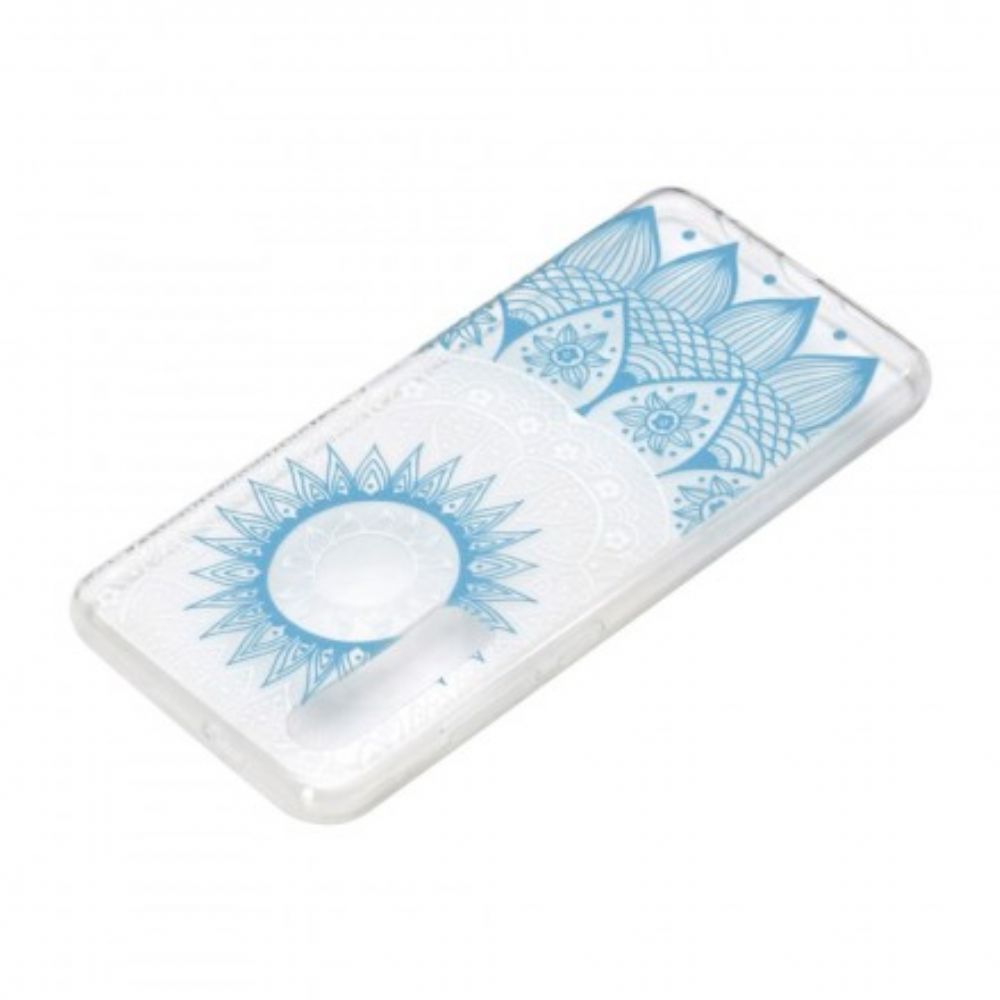 Hoesje voor Huawei P30 Transparante Gekleurde Mandala
