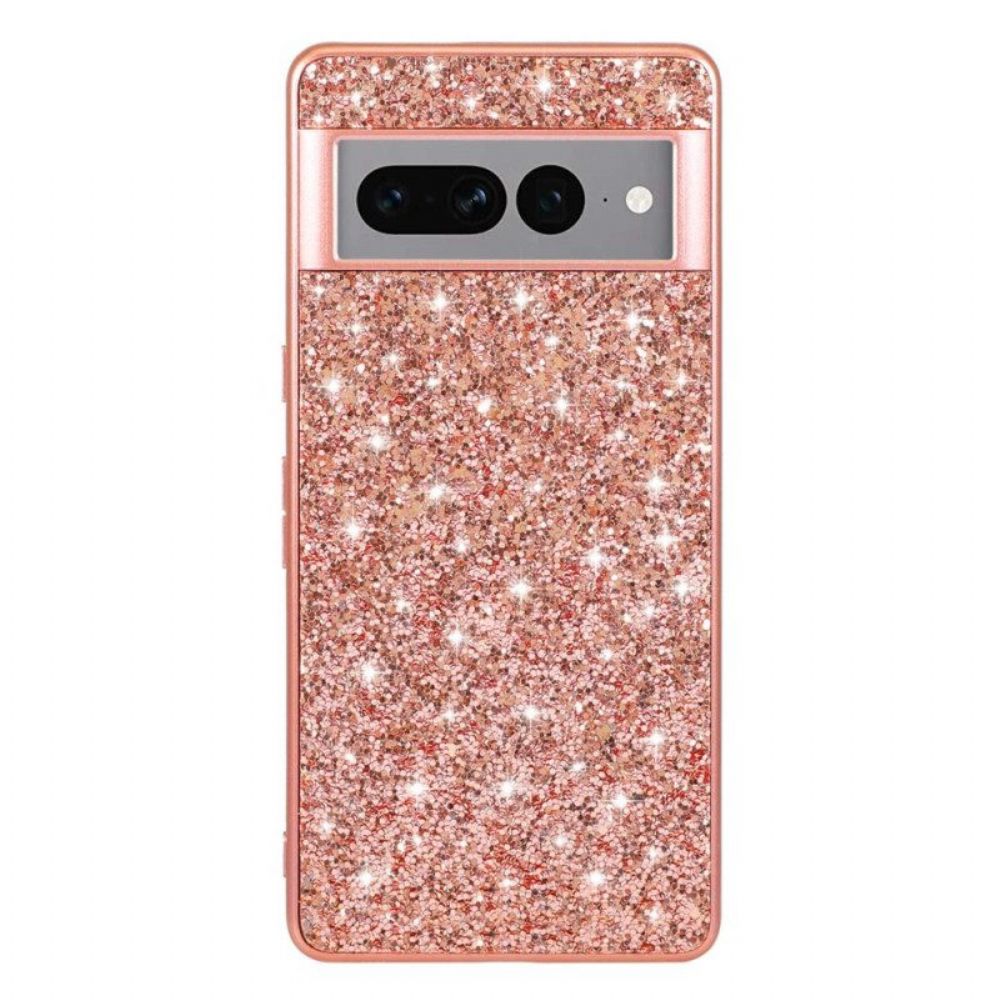 Telefoonhoesje voor Google Pixel 7 Pro Pailletten