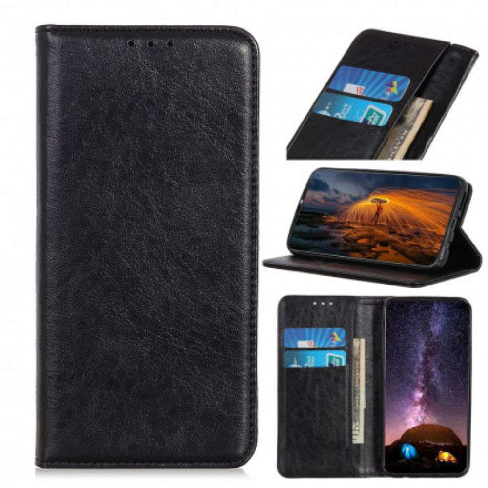 Bescherming Hoesje voor Sony Xperia 10 III Folio-hoesje Gestructureerd Splitleer