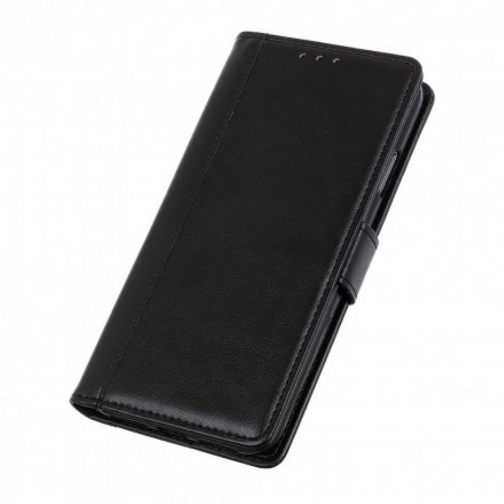 Flip Case voor Sony Xperia 10 III Klassieke Leerstijl