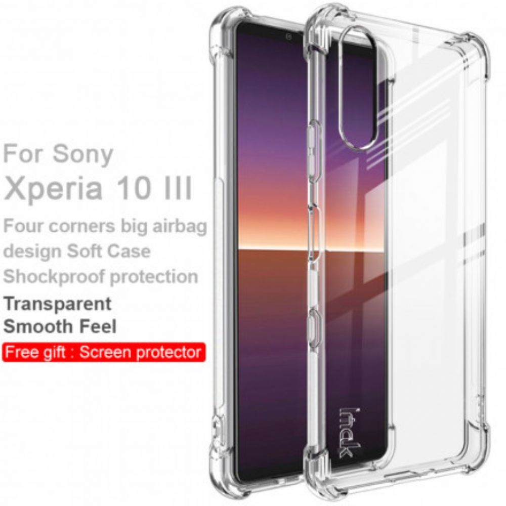 Hoesje voor Sony Xperia 10 III Transparant Imak