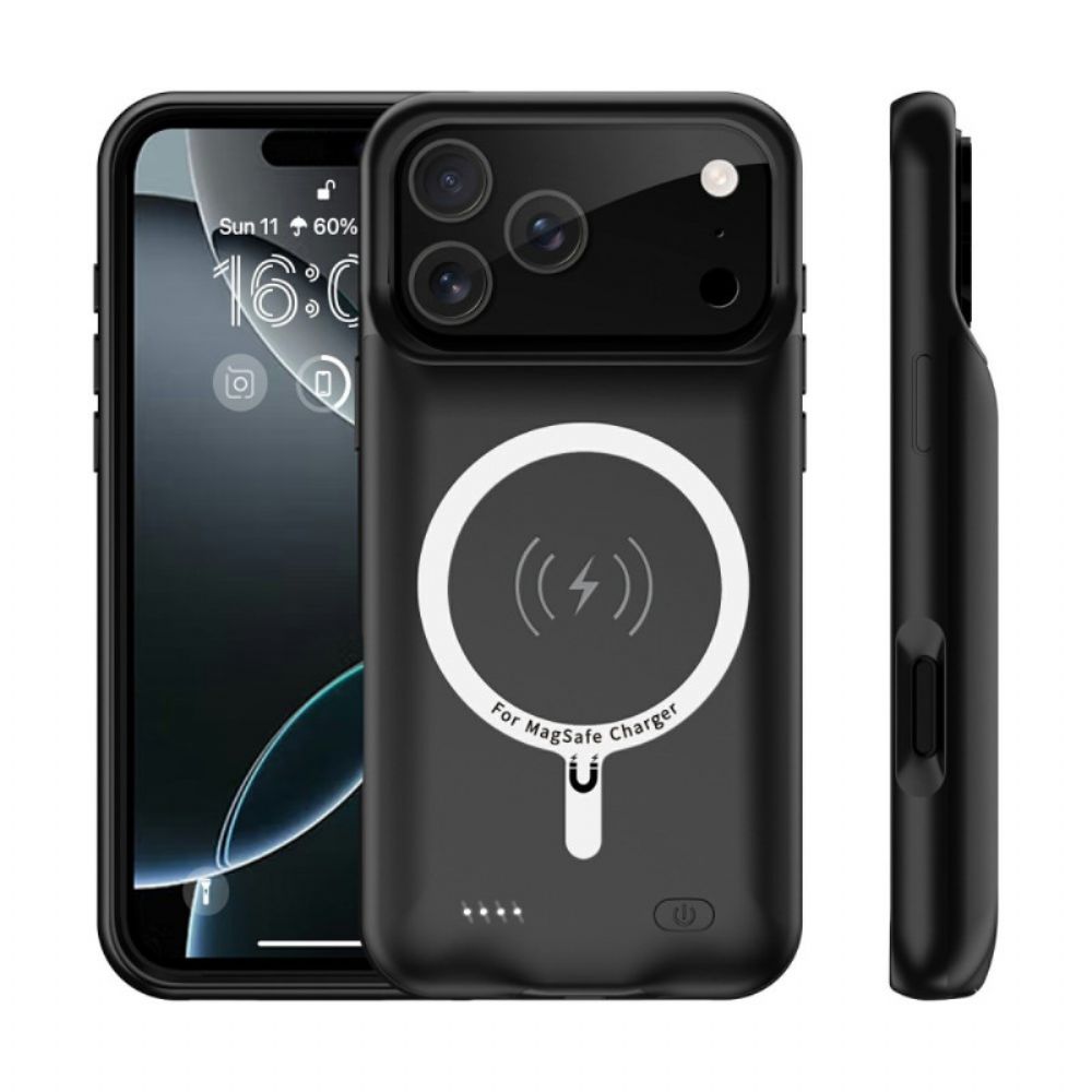 6000mah Powerbank-hoesje Voor iPhone 17 Pro Max Met Magsafe