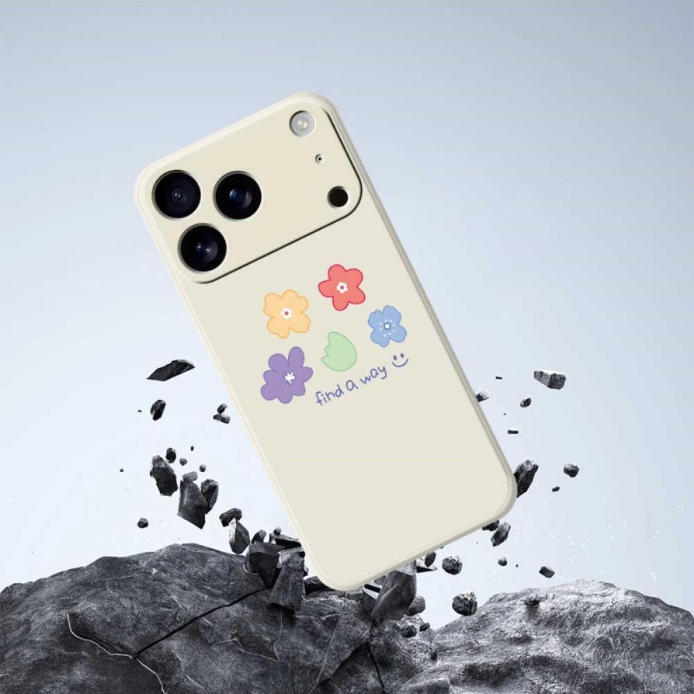 Case Hoesje iPhone 17 Pro Max Telefoonhoesje Kleine Bloemen