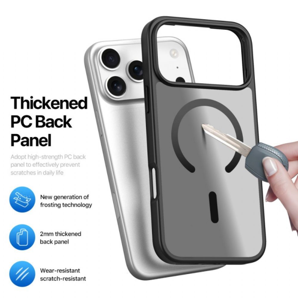 Cover Hoesje iPhone 17 Pro Max Telefoonhoesje Magsafe Yind Series Dux Ducis