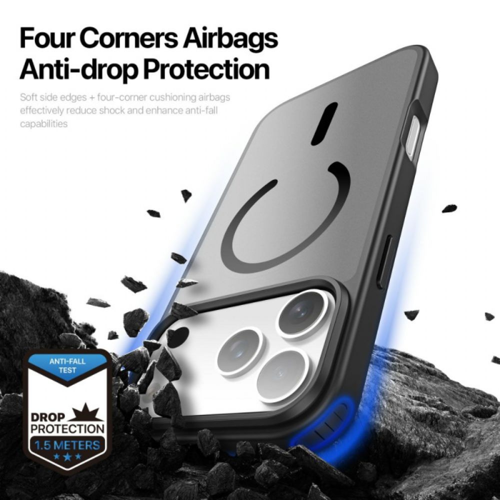 Cover Hoesje iPhone 17 Pro Max Telefoonhoesje Magsafe Yind Series Dux Ducis