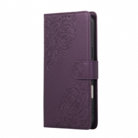 Folio-hoesje iPhone 17 Pro Max Bloemenprint