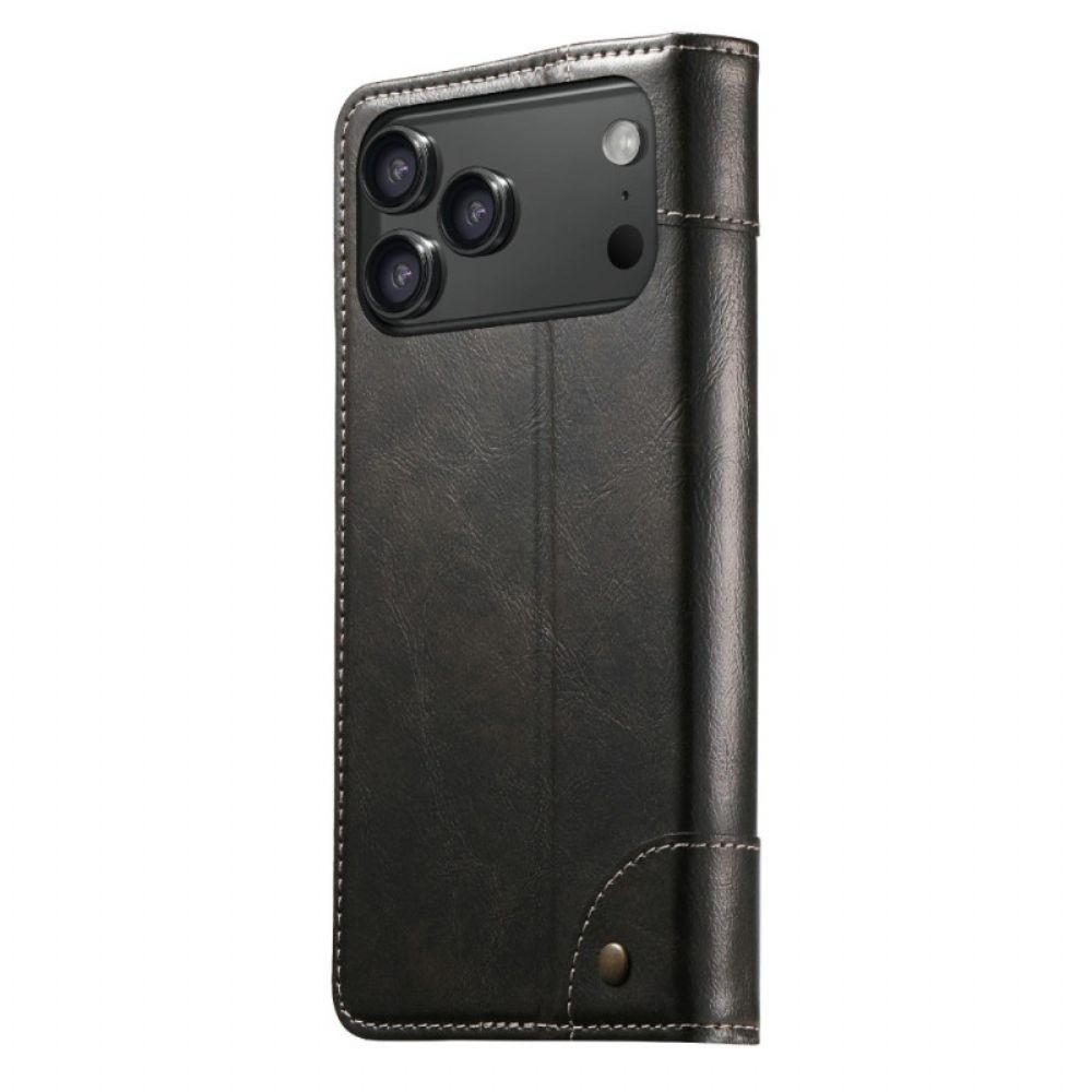 Folio-hoesje iPhone 17 Pro Max Telefoonhoesje Vintage Suteni