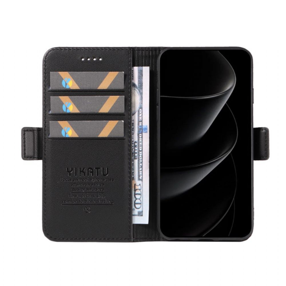 Folio-hoesje iPhone 17 Pro Max Telefoonhoesje Vintage Yikatu