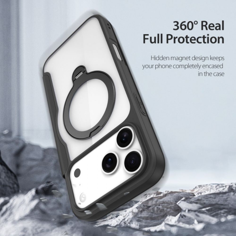 Folio-hoesje Voor iPhone 17 Pro Max Magsafe Met Skin X Pro Series Dux Ducis Houder