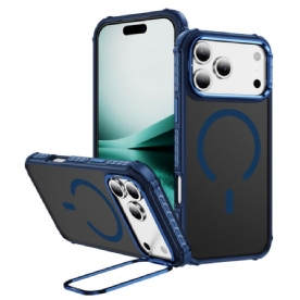 Hoesje iPhone 17 Pro Max Compatibele Magsafe Lenshouder Zwart Bescherming Hoesje