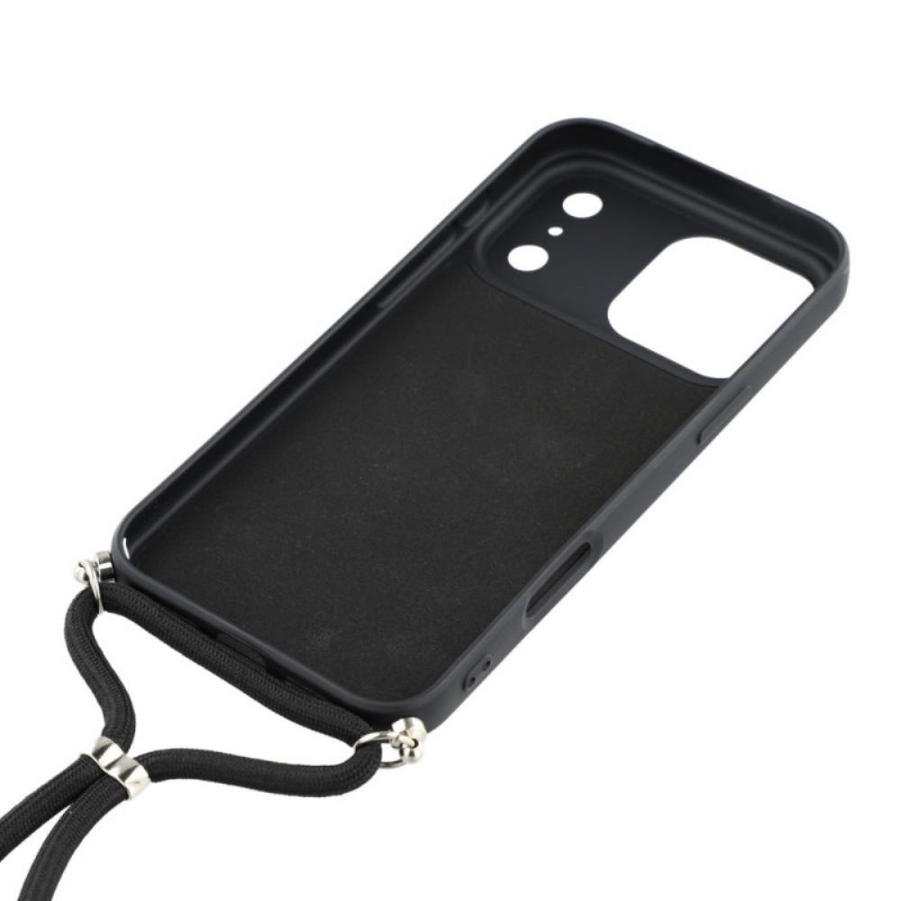 Hoesje iPhone 17 Pro Max Klassiek Koord