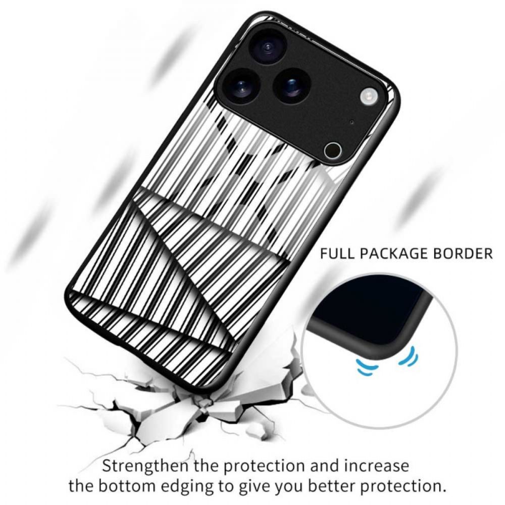 Hoesje iPhone 17 Pro Max Krasbestendig Gehard Glas Bescherming Hoesje