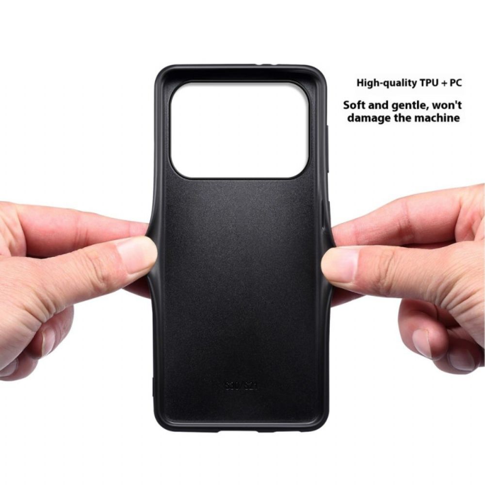 Hoesje iPhone 17 Pro Max Krokodillenstijl Bescherming Hoesje