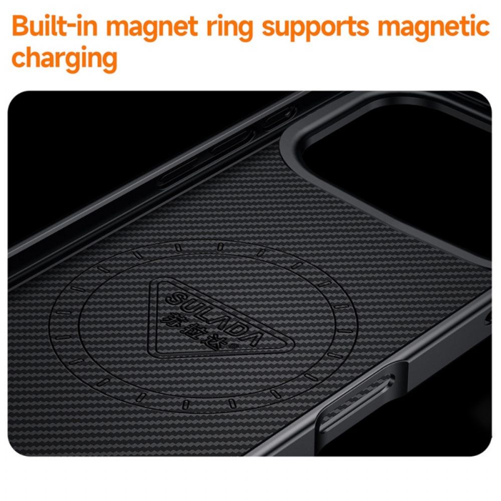 Hoesje iPhone 17 Pro Max Magsafe-compatibel Bescherming Hoesje