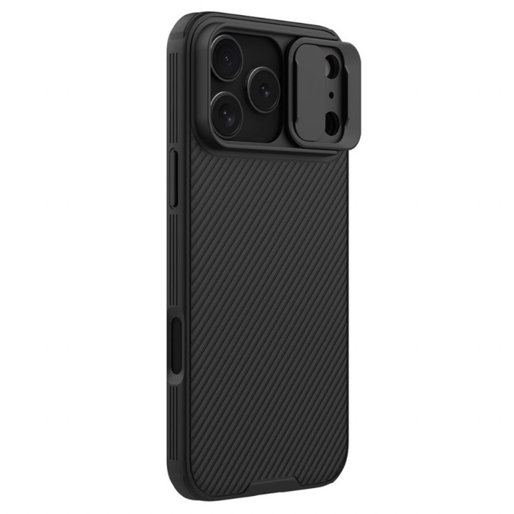Hoesje iPhone 17 Pro Max Nillkin Camshield Pro-serie Bescherming Hoesje