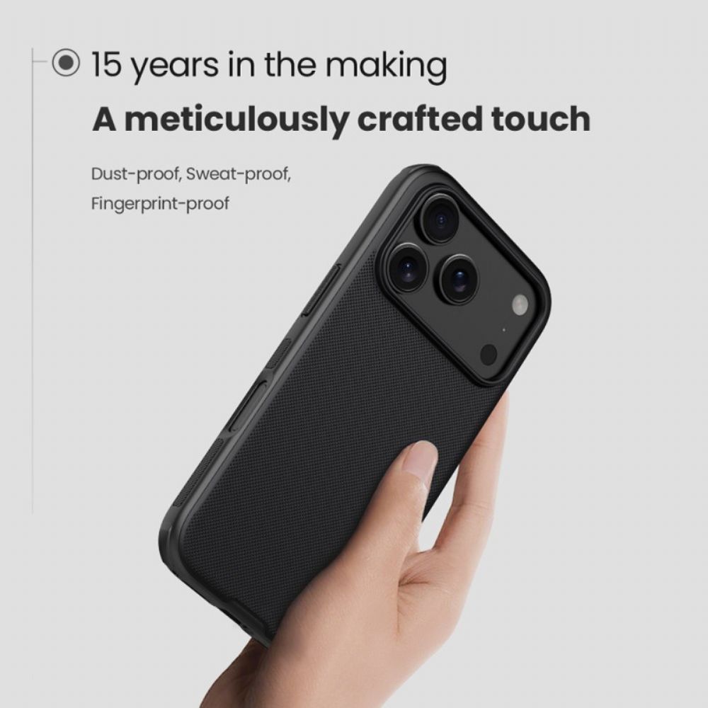 Hoesje iPhone 17 Pro Max Nillkin Frosted Shield Pro