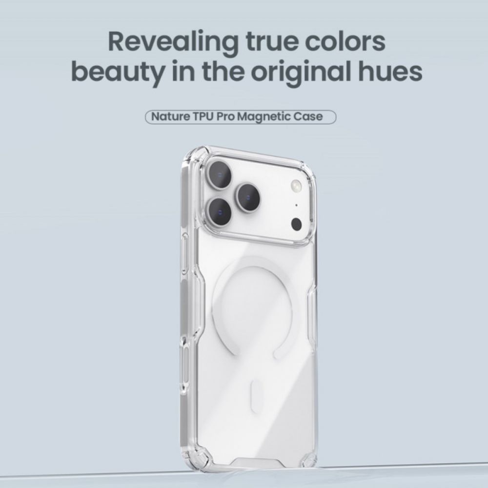 Hoesje iPhone 17 Pro Max Nillkin Nature Pro Series Compatibel Met Magsafe