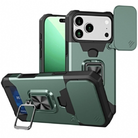 Hoesje iPhone 17 Pro Max Robuuste Standaard En Schuifdeksel