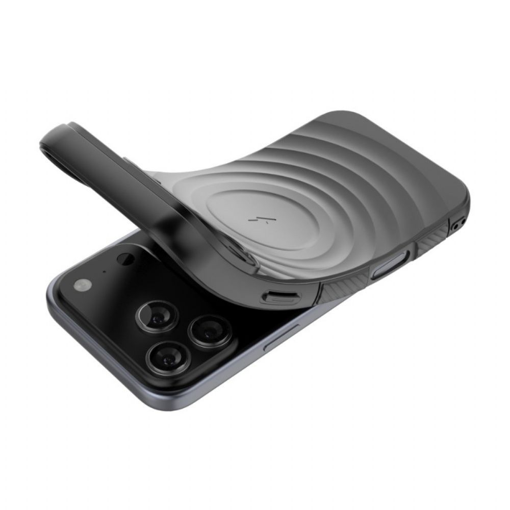 Hoesje Voor iPhone 17 Pro Max Magsafe-compatibel Golfpatroon