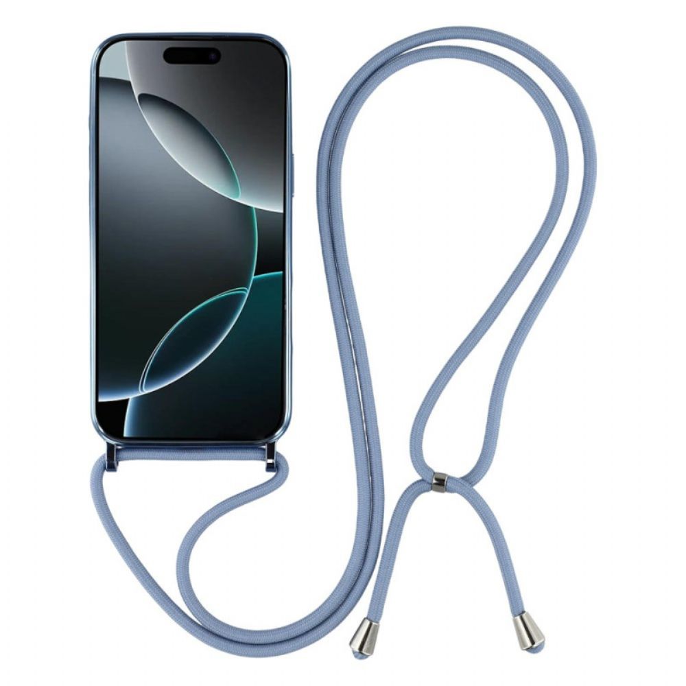 Hoesje Voor iPhone 17 Pro Max Magsafe-koord Transparant