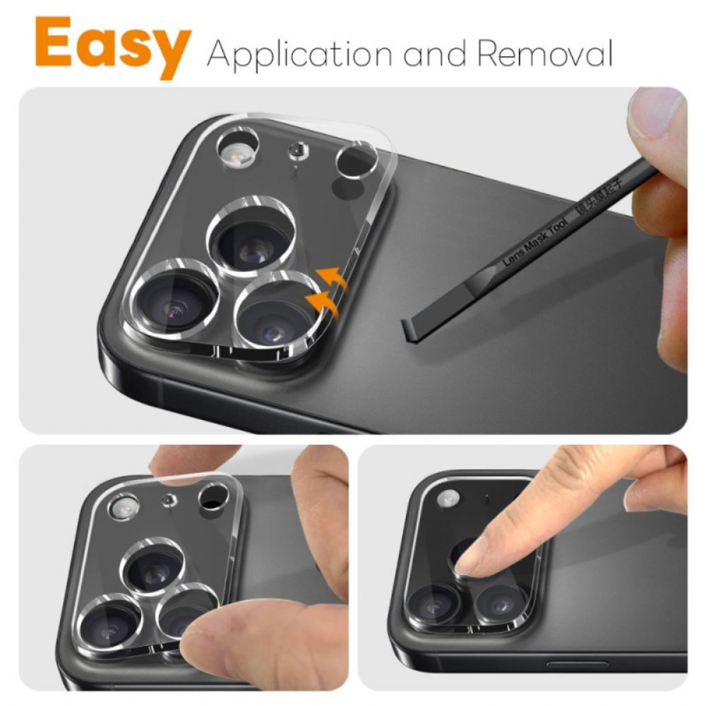 Lensbeschermer Van Gehard Glas Voor iPhone 17 Pro Max (transparant)